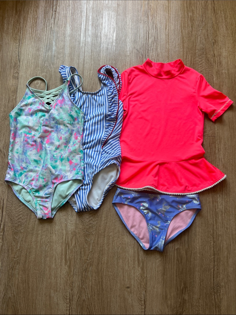 Various Brands Girls Summer Swimwear Custom Variety Pack Size 6